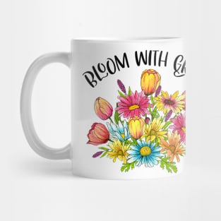 Bloom with Grace Mug